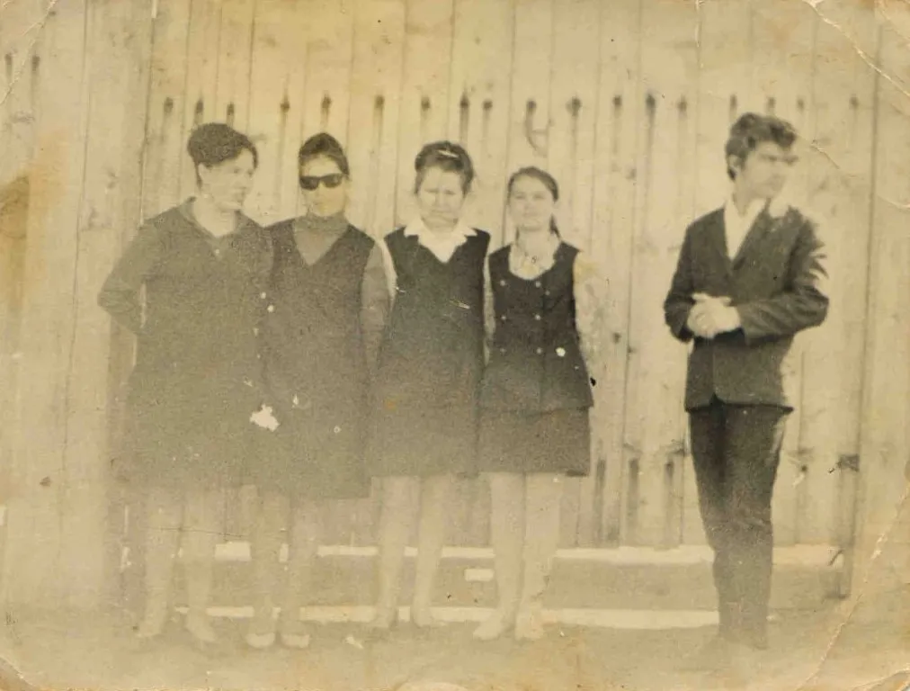 Люгинская молодёжь 70-х